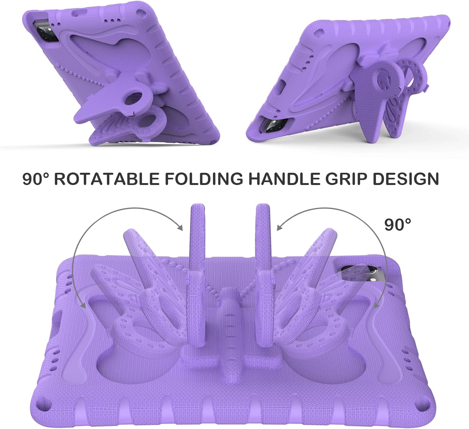 For Apple iPad Series EVA NEW DESIGN Butterfly Soft Tablet Case, Kids Protective Shockproof Case Cover For Childrens For Apple iPad Series EVA NEW DESIGN Butterfly Soft Tablet Case, Kids Protective Shockproof Case Cover For Childrens